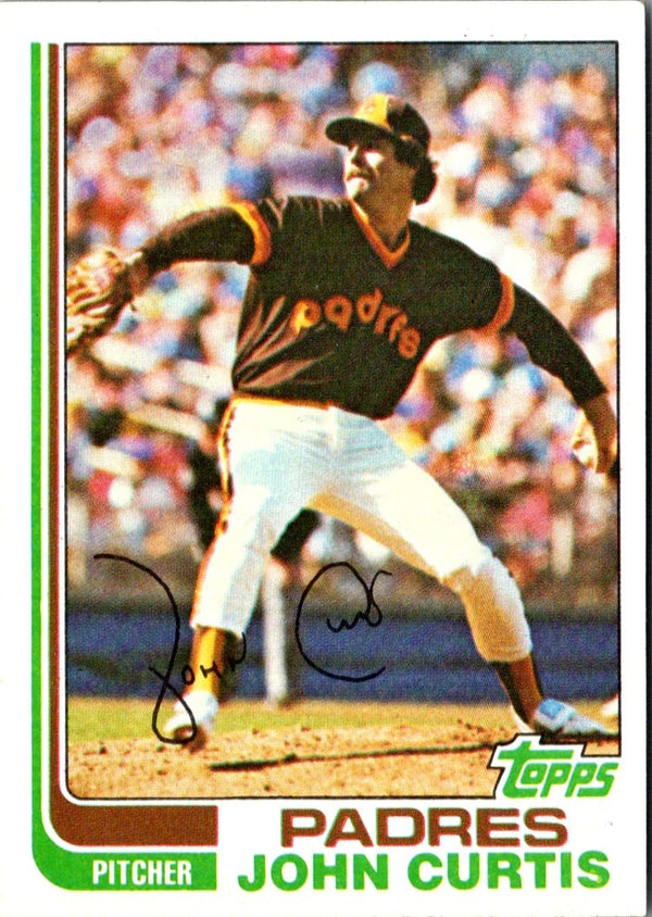 1982 Topps John Curtis #219