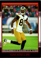 2001 Bowman Isaac Bruce #80