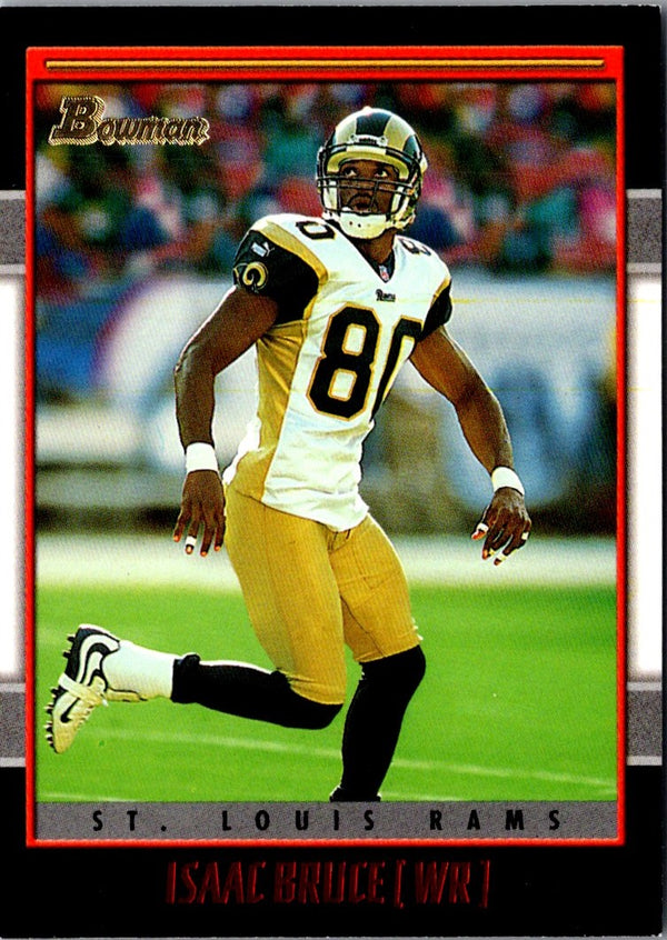 2001 Bowman Isaac Bruce #80