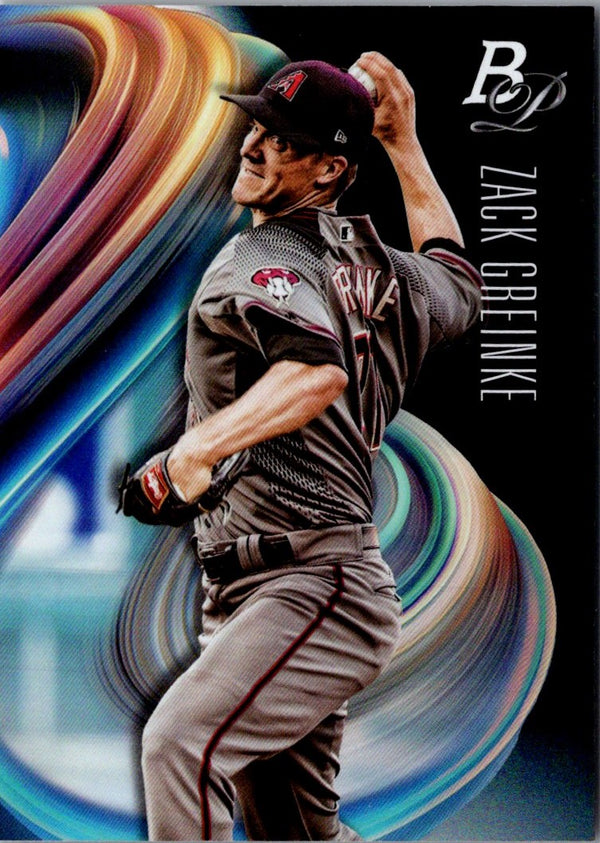 2018 Bowman Platinum Zack Greinke #92