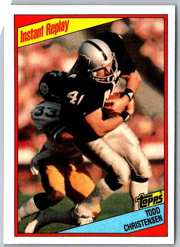 1985 Topps Todd Christensen #106