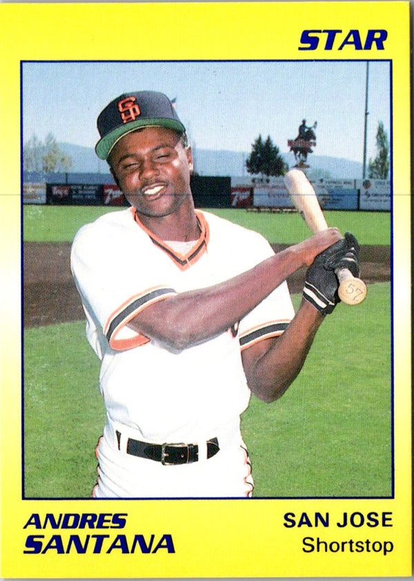 1989 Star Andres Santana #87