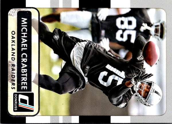 2015 Donruss Michael Crabtree #87