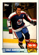 1990 Topps Team Scoring Leaders Dale Hawerchuk