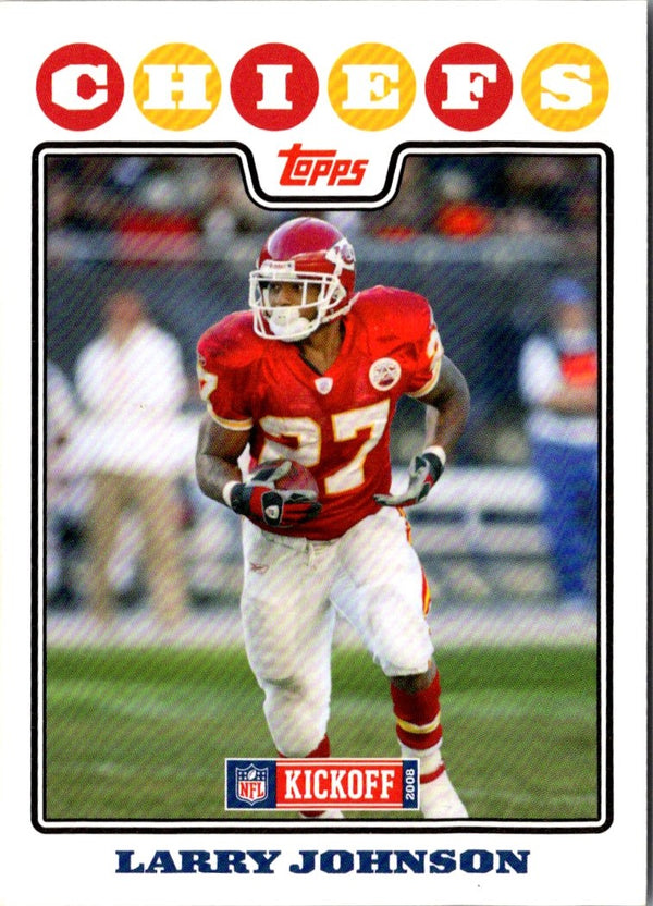 2008 Topps Kickoff Larry Johnson #100