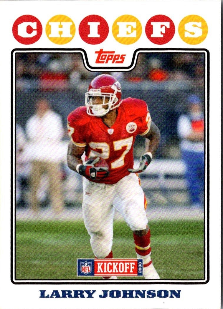 2008 Topps Kickoff Larry Johnson