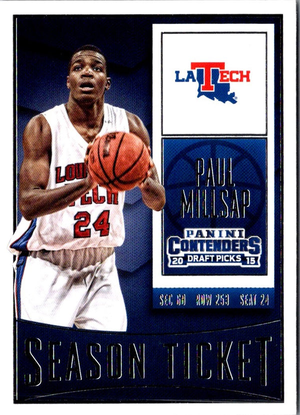 2015 Panini Contenders Draft Picks Collegiate Connections Chris Paul/Tim Duncan #24