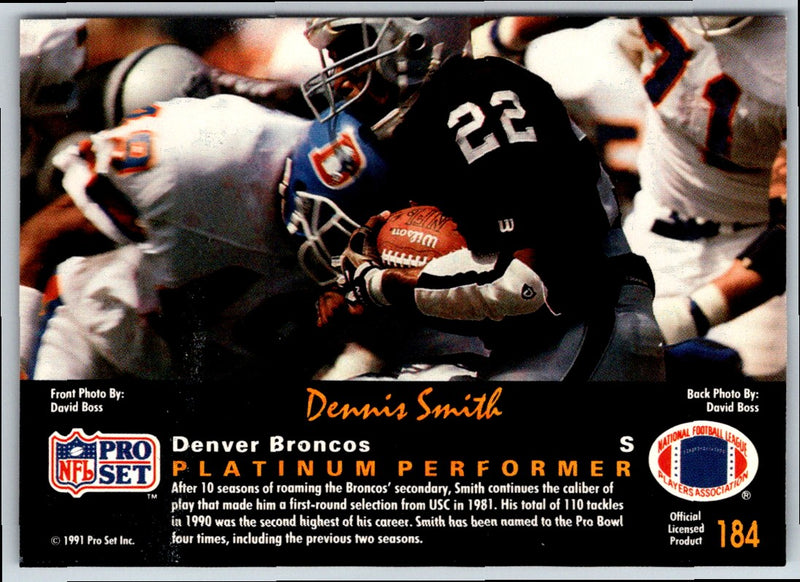 1991 Pro Set Platinum Dennis Smith