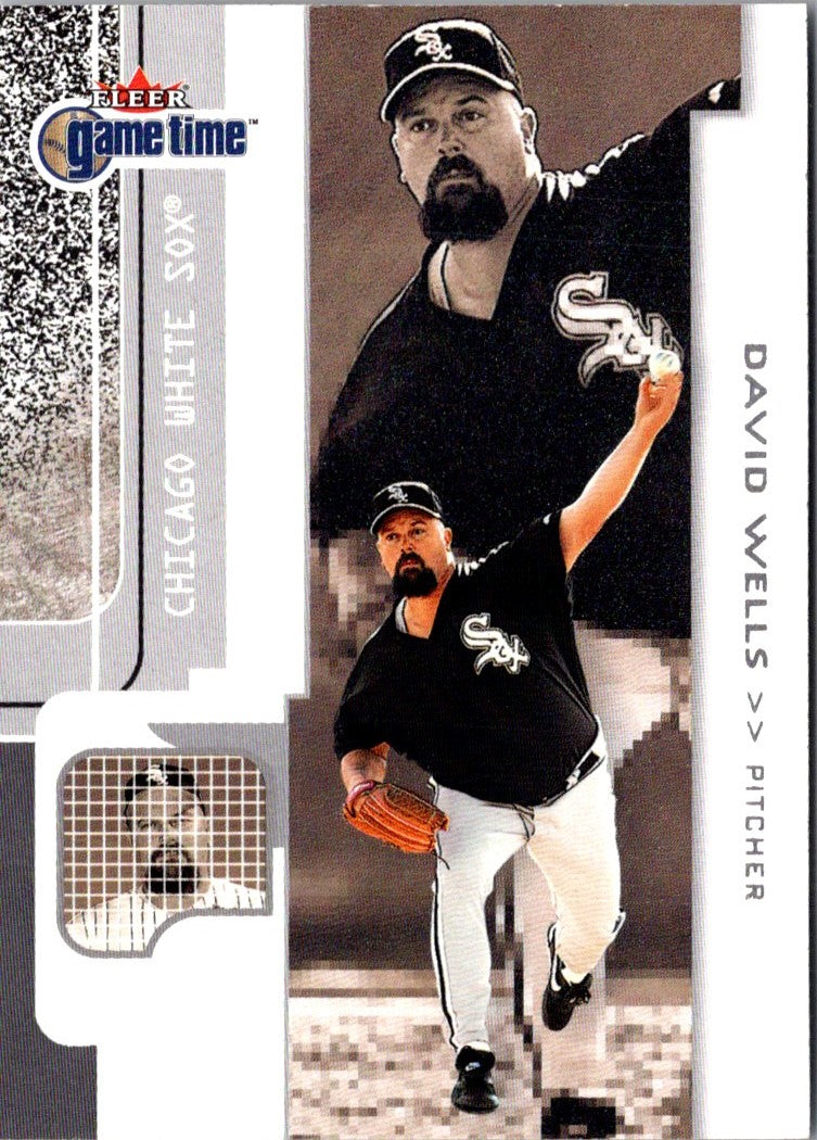 2001 Fleer Game Time David Wells