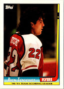 1991 Topps Team Scoring Leaders Rick Tocchet