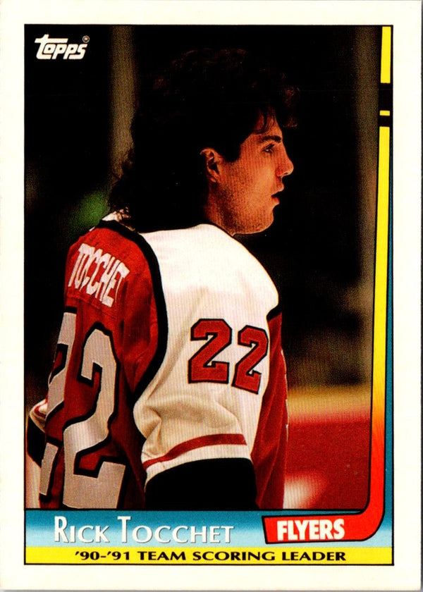 1991 Topps Team Scoring Leaders Rick Tocchet #13