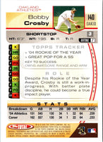 2005 Topps Pristine Bobby Crosby #3