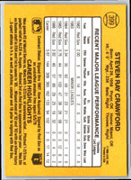1986 Donruss Steve Crawford #416