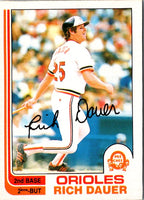 1982 O-Pee-Chee Rich Dauer #8