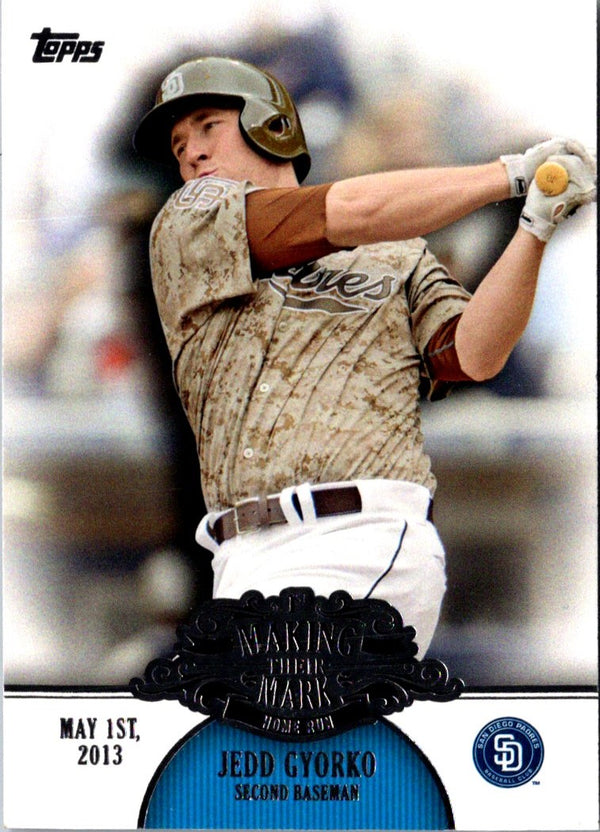 2013 Topps Update Making Their Mark Jedd Gyorko #MM-44