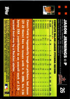 2007 Topps Jason Jennings #26