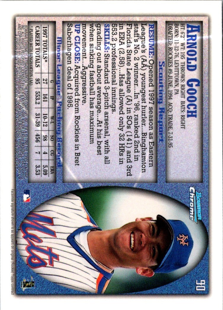 1998 Bowman Golden Anniversary Arnold Gooch