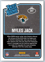 2016 Donruss Myles Jack #387 Rookie