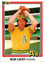 1981 Donruss Bob Lacey #240B