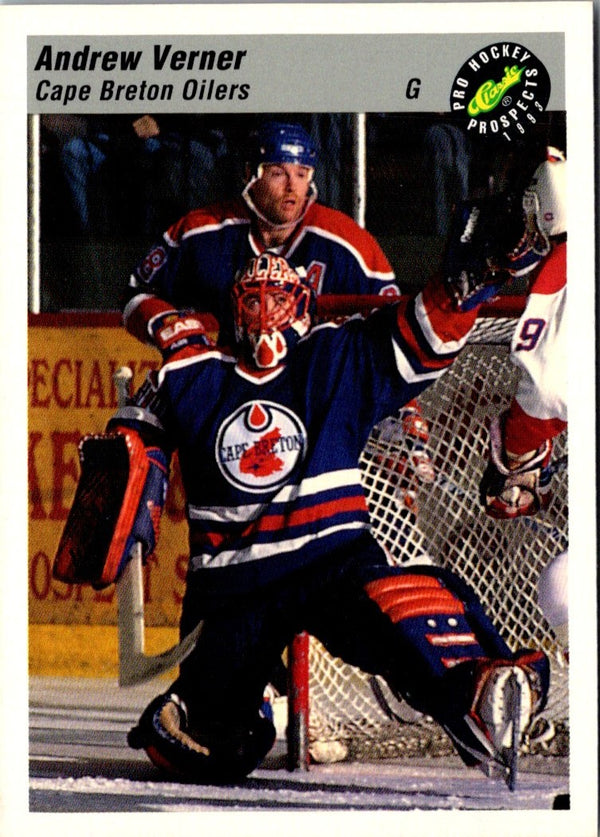 1993 Classic Pro Prospects Andrew Verner #84