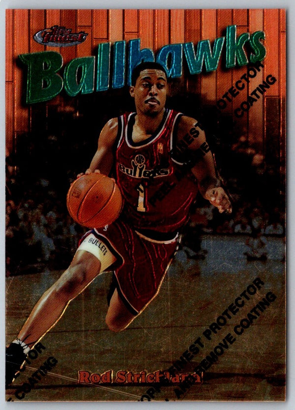1998 Finest No Protector Rod Strickland #37