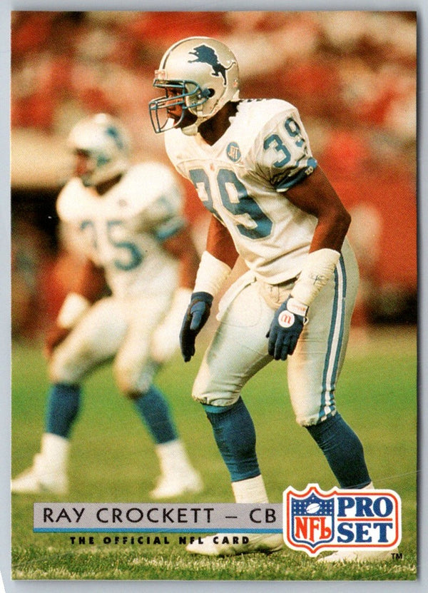 1992 Pro Set Ray Crockett #166