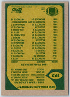 1989 Topps 1000 Yard Club John Stephens #9