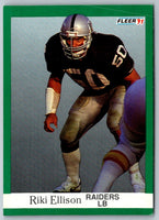 1991 Fleer Riki Ellison #105