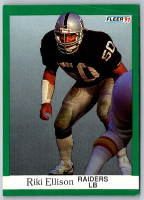 1991 Fleer Riki Ellison #105
