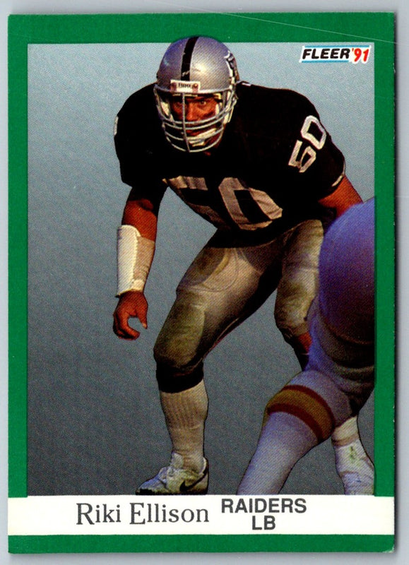 1991 Fleer Riki Ellison #105