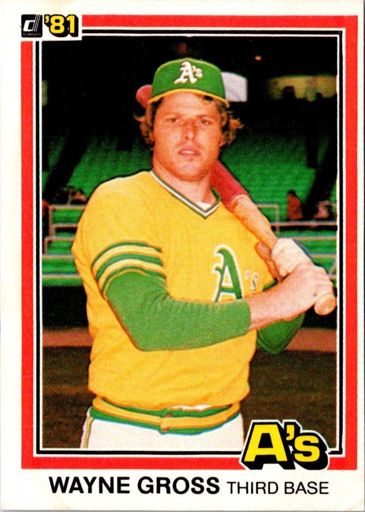 1981 Donruss Wayne Gross