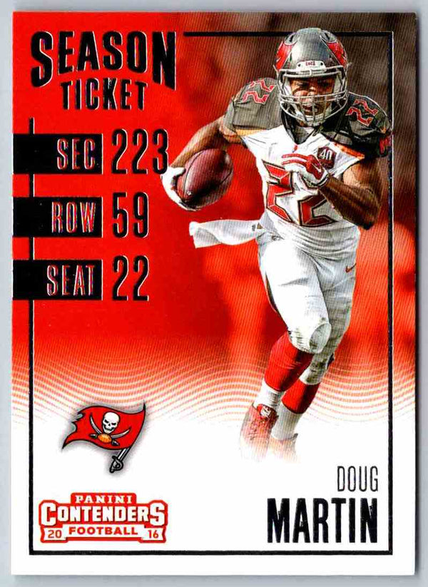 2016 Contenders Doug Martin #50