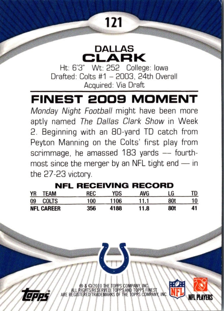 2010 Finest Dallas Clark