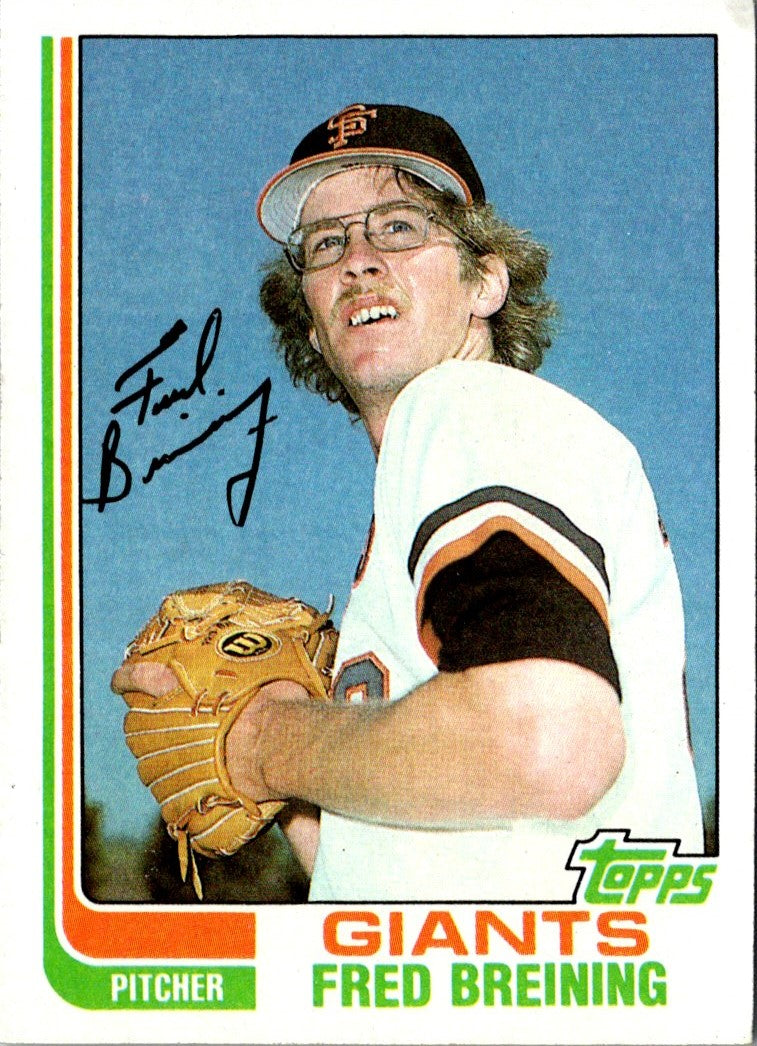 1982 Topps Fred Breining