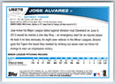 2013 Topps Update Jose Alvarez