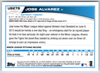 2013 Topps Update Jose Alvarez #US278 Rookie