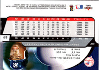 2001 Fleer Game Time Bernie Williams #89