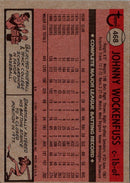 1981 Topps Johnny Wockenfuss