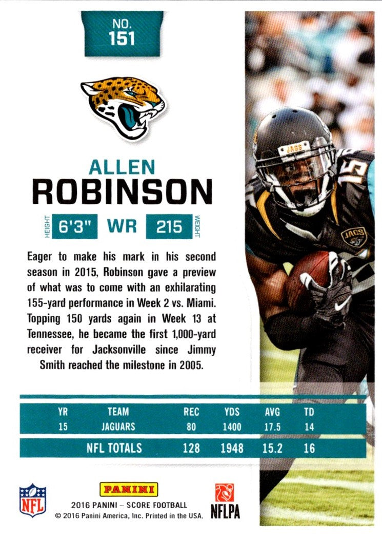 2016 Score Allen Robinson