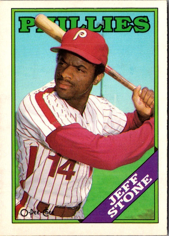 1988 O-Pee-Chee Jeff Stone #154