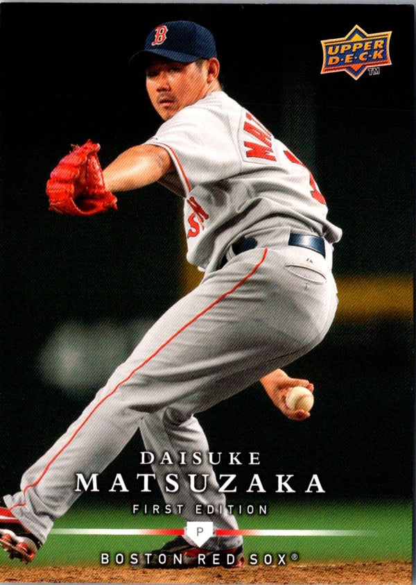 2008 Upper Deck First Edition Daisuke Matsuzaka #184