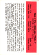 1987 Hygrade All-Time Greats Billy Williams