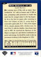 1994 Collector's Choice Marc Newfield #14