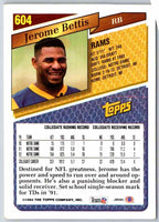 1993 Topps Jerome Bettis #604