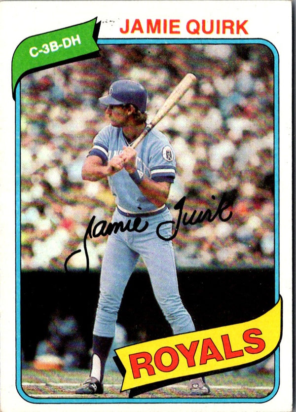 1980 Topps Jamie Quirk #248