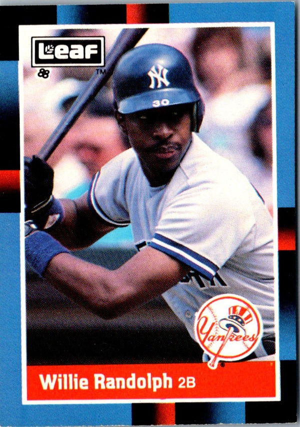 1988 Leaf Willie Randolph #162