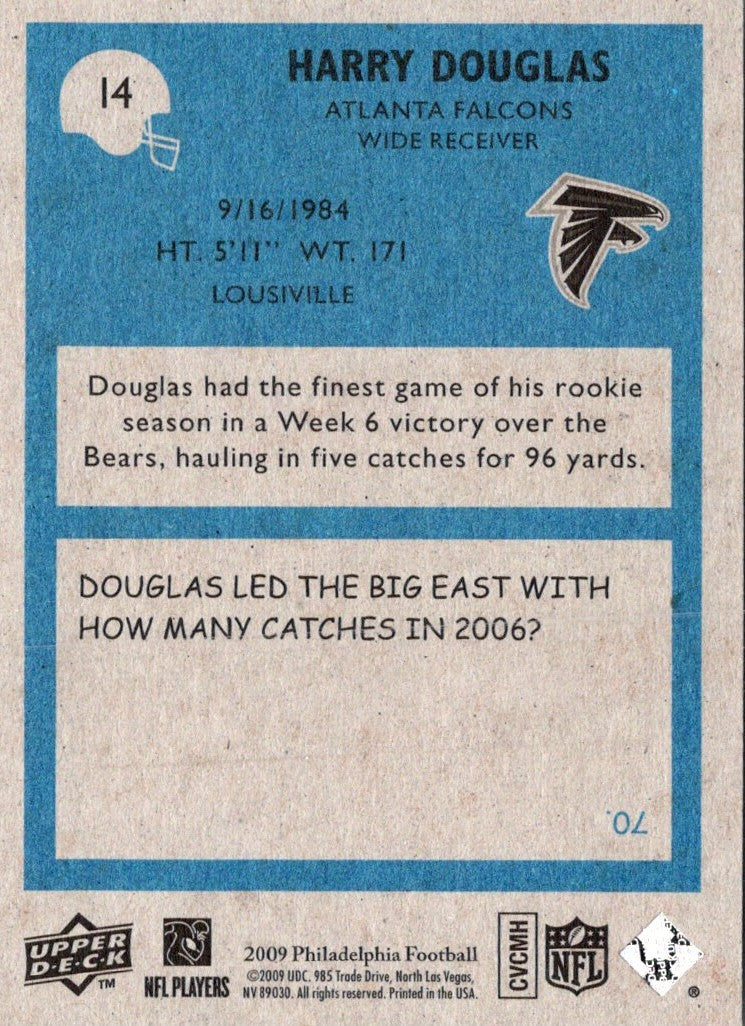 2009 Upper Deck Harry Douglas