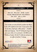 2007 Tristar Prospects Plus Cory Luebke