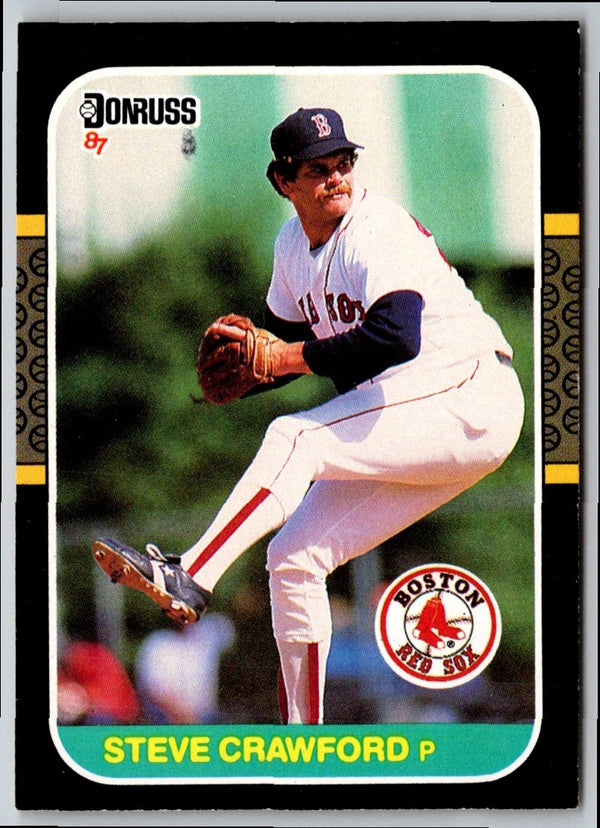 1986 Donruss Steve Crawford #416