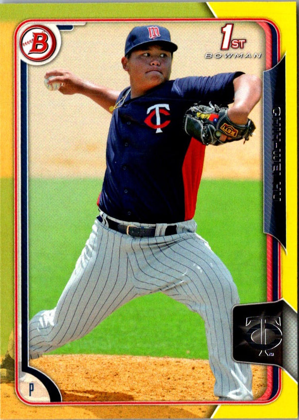 2015 Bowman Prospects Chih-Wei Hu #BP112